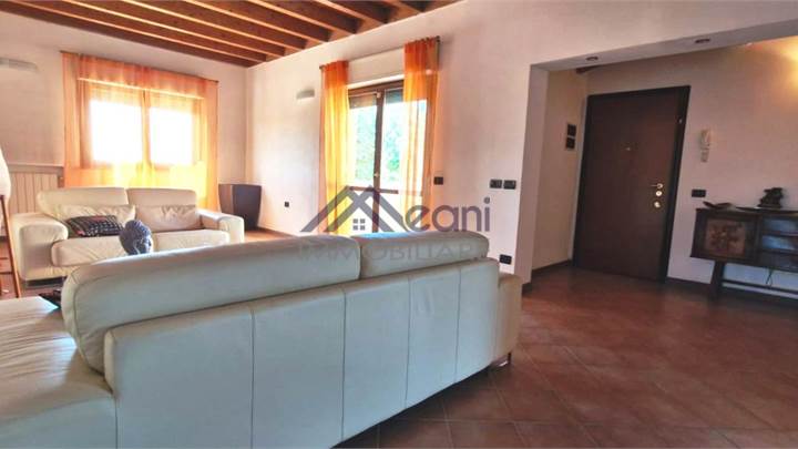 4 LOCALI IN VILLA CON TRAVI A VISTA, TERRAZZO, CANTINA E BOX